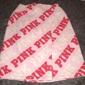 Vs pink robe